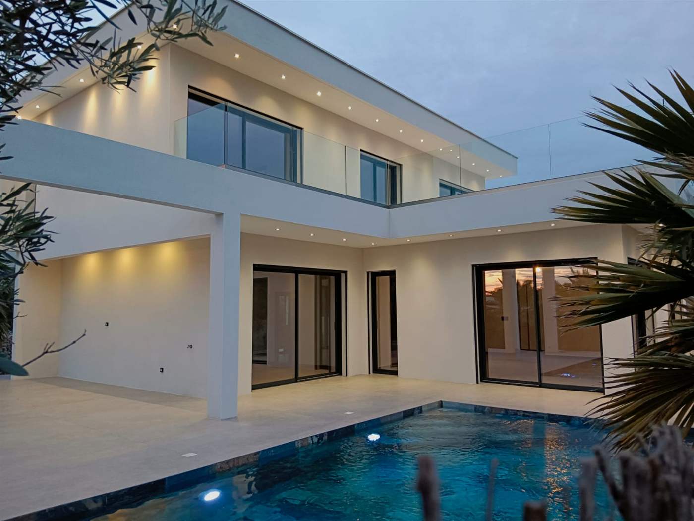 Construction villa contemporaine – DDK Construction – Agde – façade principale