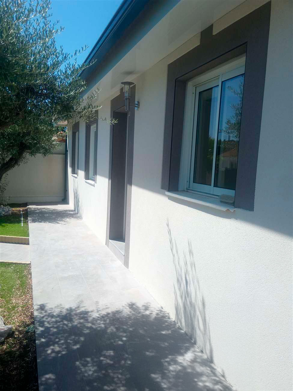 Rénovation complète villa – DDK Construction – Montpellier – cuisine extérieure